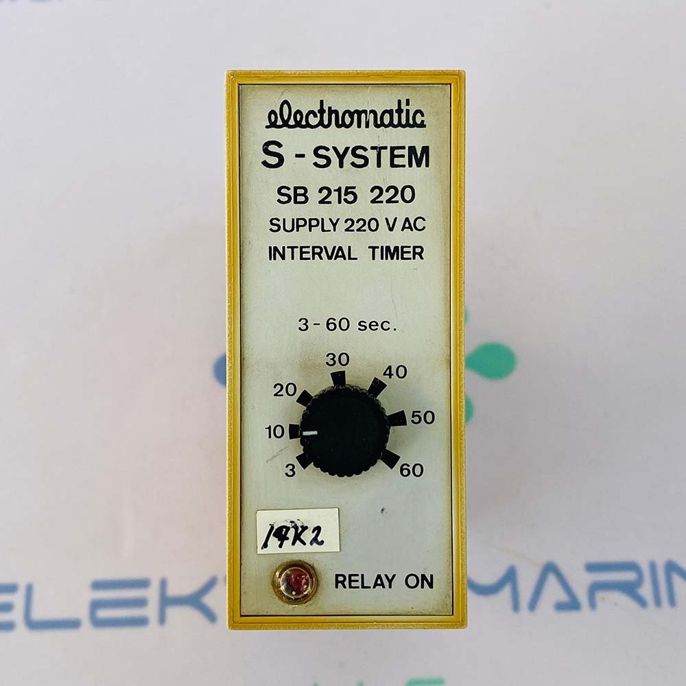 Electromatic SB 215 220 | Interval Timer