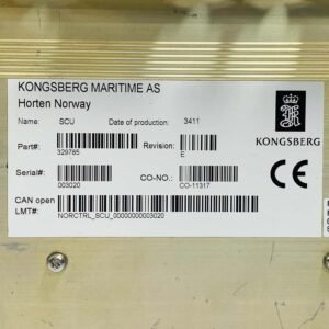Kongsberg SCU | Rev.E | Segment Controller Unit