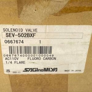 Saginomiya SEV-502BXF (Range : AC 110V) | Solenoid Valve