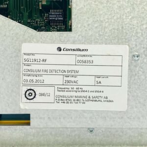 Consilium SG11912-RF | Fire Detection System