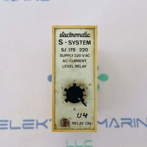 Electromatic SJ 175 220 | AC Current Level Relay