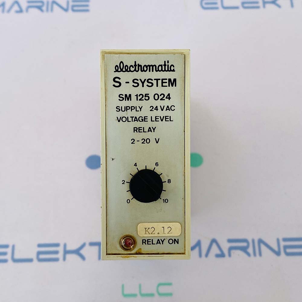 Electromatic SM 125 024 | Voltage Level Relay