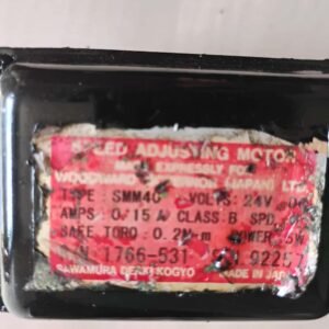 Sawamura Denki MM4A | 1766-571 (4 RPM/0.15A/24VDC) | Speed Adjusting Motor