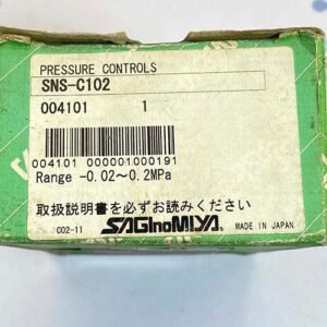 Saginomiya SNS-C102 (Range : -0.02-0.2 Mpa) | Pressure Controls