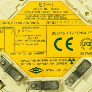 Nittan ST-I (80000) | Ionisation Smoke Detector