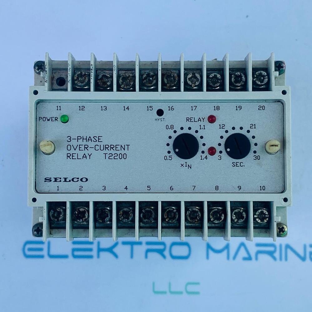 Selco T2200-02 | 3 Phase Over Current Relay