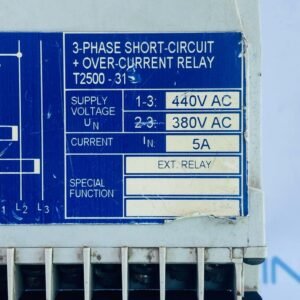 Selco T2500-31 | 3-Phase Short Circuit Over Current Relay