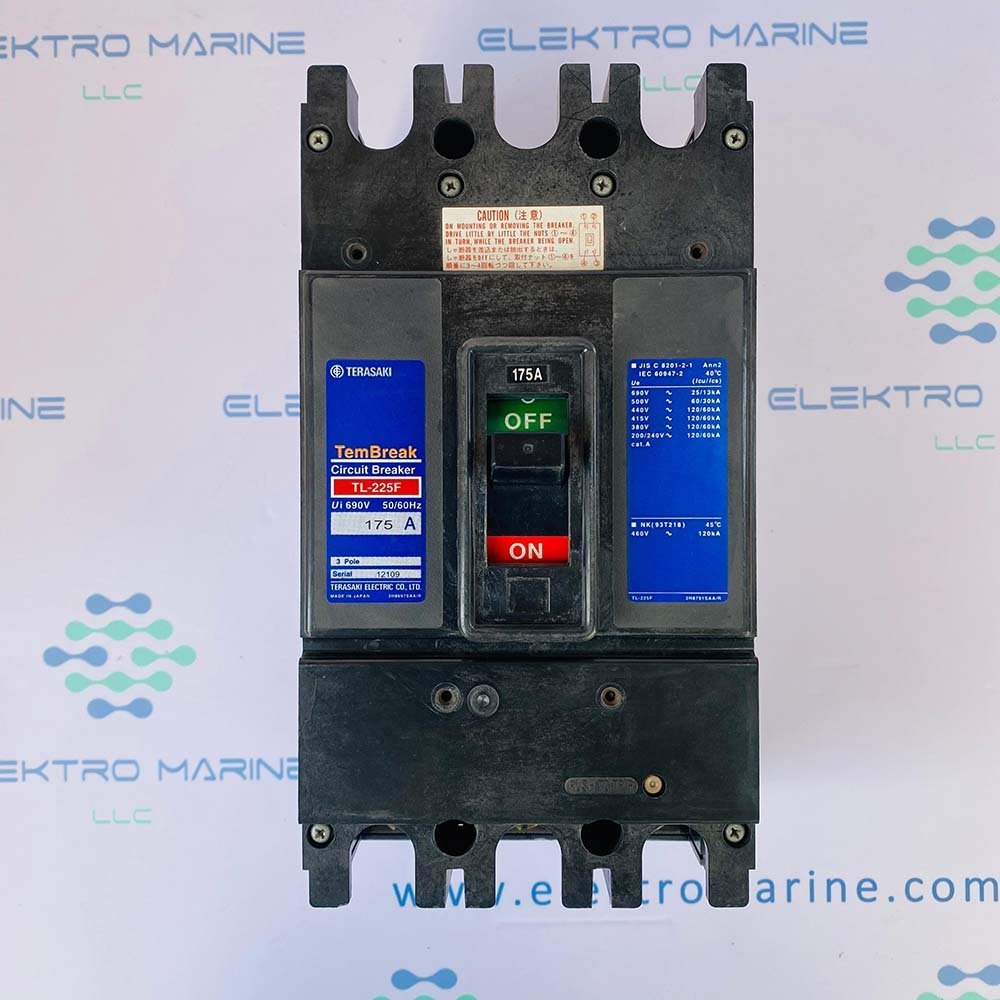 Terasaki TL-225F (Amph-175A) | 3 Pole Circuit Breaker