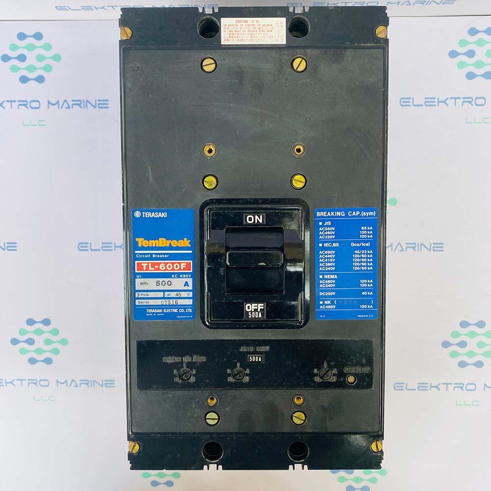Terasaki TL-600 F (Amph-500A) | 3POL MCCB