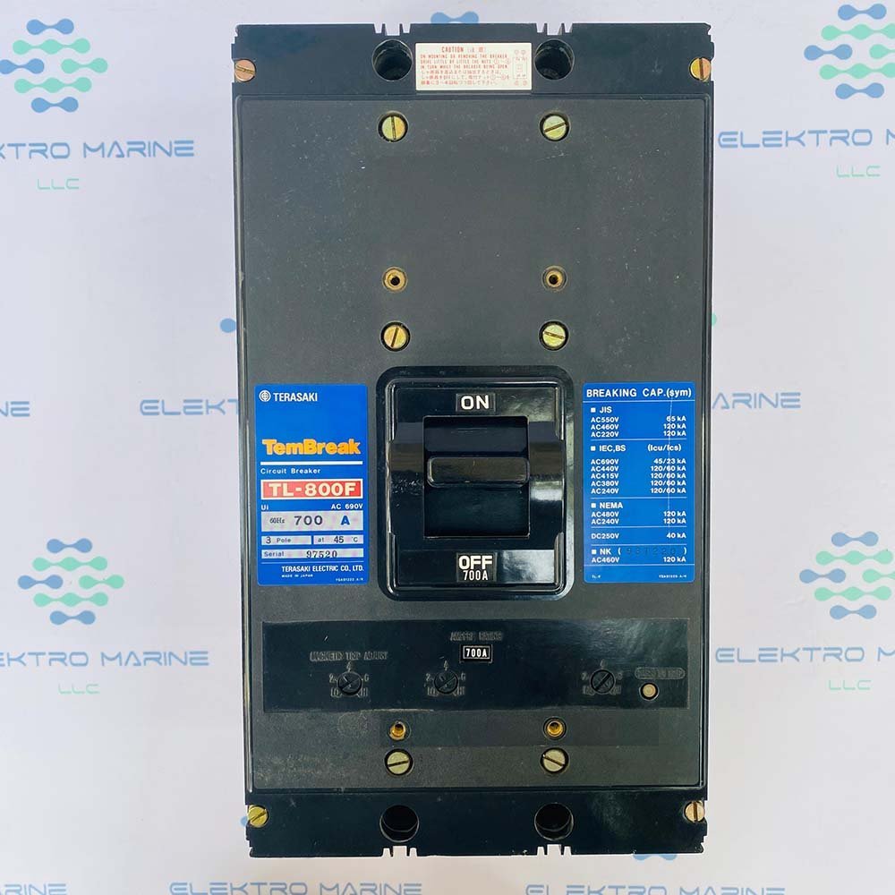 Terasaki TL-800 F (Amph-700A) | 3 Pole Circuit Breaker