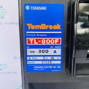 Terasaki TL-800F (Amph-800A) | 3 Pole Circuit Breaker