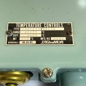 Saginomiya TNS-C1070WL3Q (Range : 45-75 C) | Temperature Control