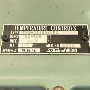 Saginomiya TNS-C1100WL5Q (Range : 65-105 C) | Temperature Control