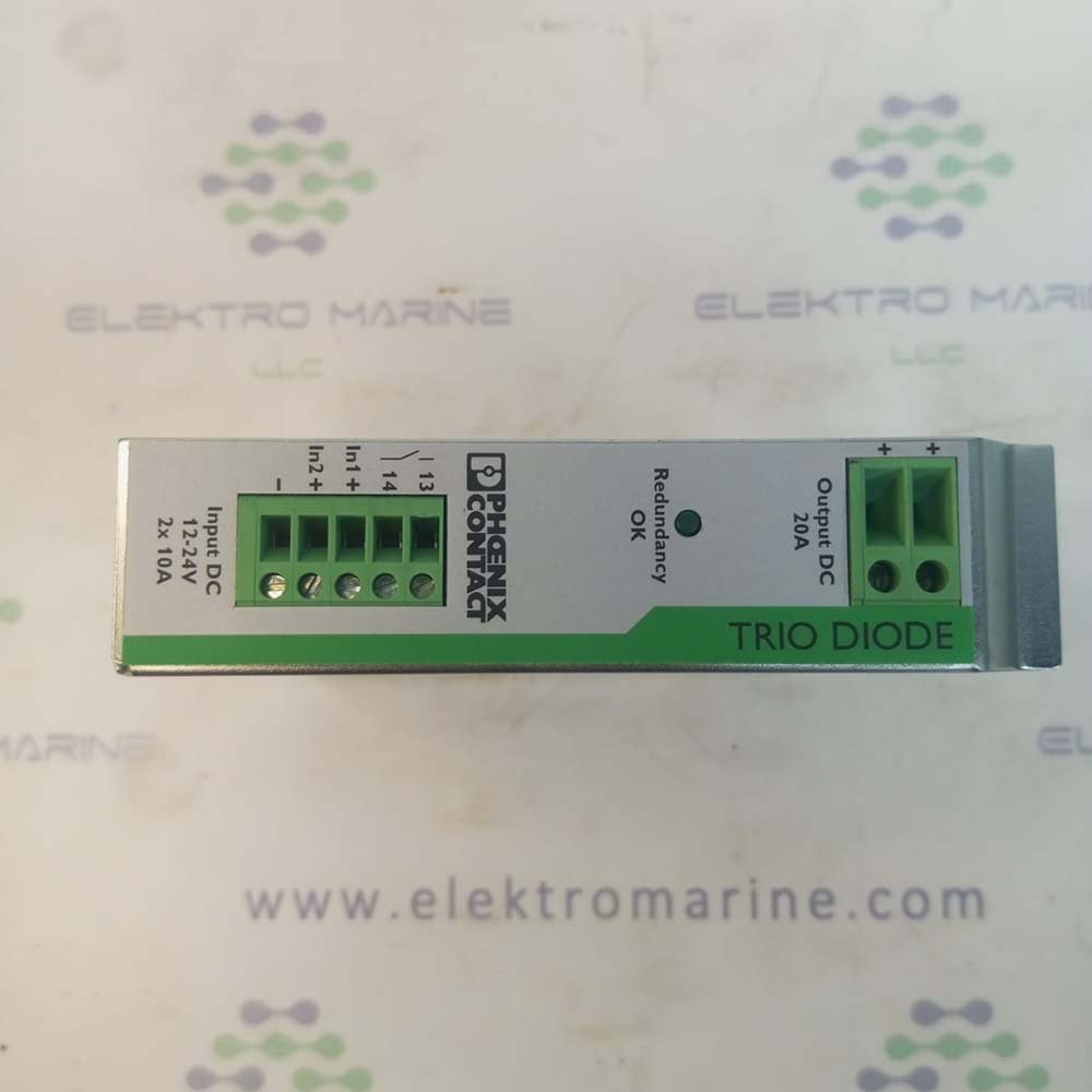 Phoenix Contact TRIO-DIODE/12-24DC/2×10/1×20 (2866514) | Redundancy Module
