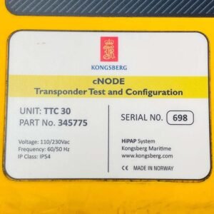 Kongsberg TTC 30 (345775) | Transponder Test And Configuration Unit