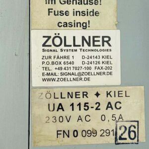 Zollner UA 115-2 AC | Signal Transmitter Technologies