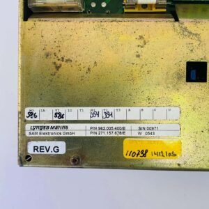 Lyngsoe Marine UCS 2100 (962.005.400/E/271.157.678/E) | Local Operator Panel