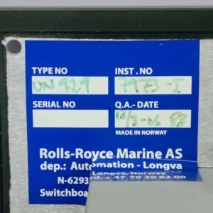 Rolls Royce UN 929 | Digital Display Controller