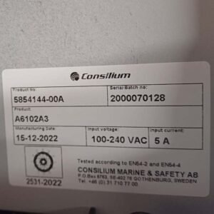Consilium A6102A3 (5854144-00A) | Fire Detection System