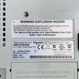 Schneider Electric XBTGT6330 | Advanced Touch Screen Panel