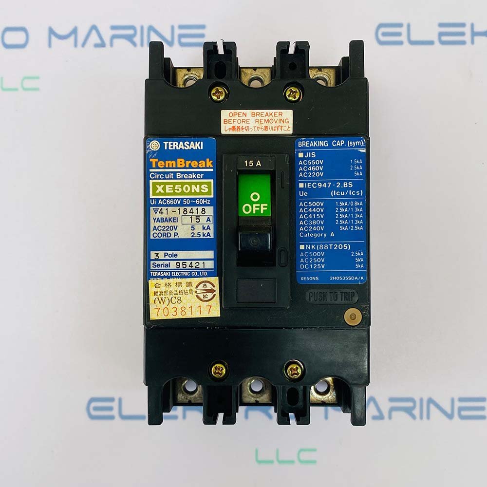Terasaki XE50NS (Amph-15A) | Circuit Breaker
