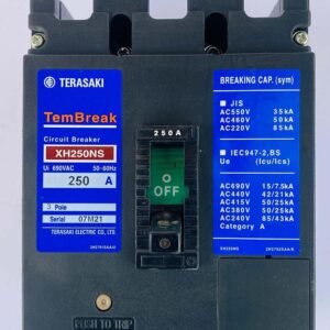 Terasaki XH250NS (Amph-250A) | 3 Pole Circuit Breaker
