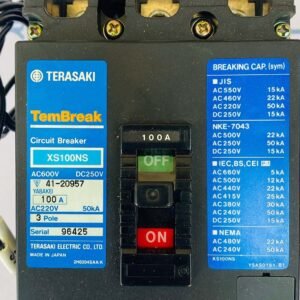 Terasaki XS100NS (Amph-100A) | 3 Pole Circuit Breaker