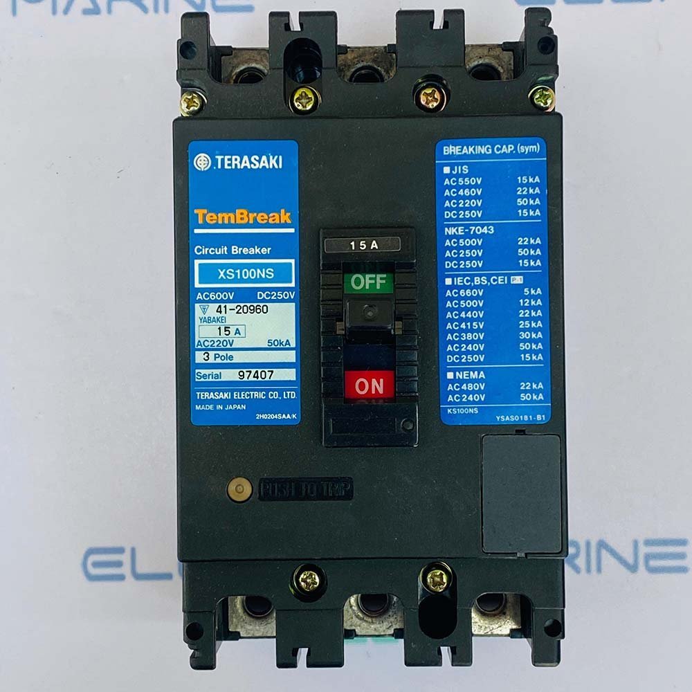 Terasaki XS100NS (Amph-15A) | Circuit Breaker
