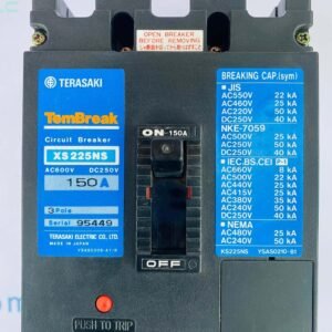 Terasaki XS225NS (Amph:150A) | 3 Pole Circuit Breaker
