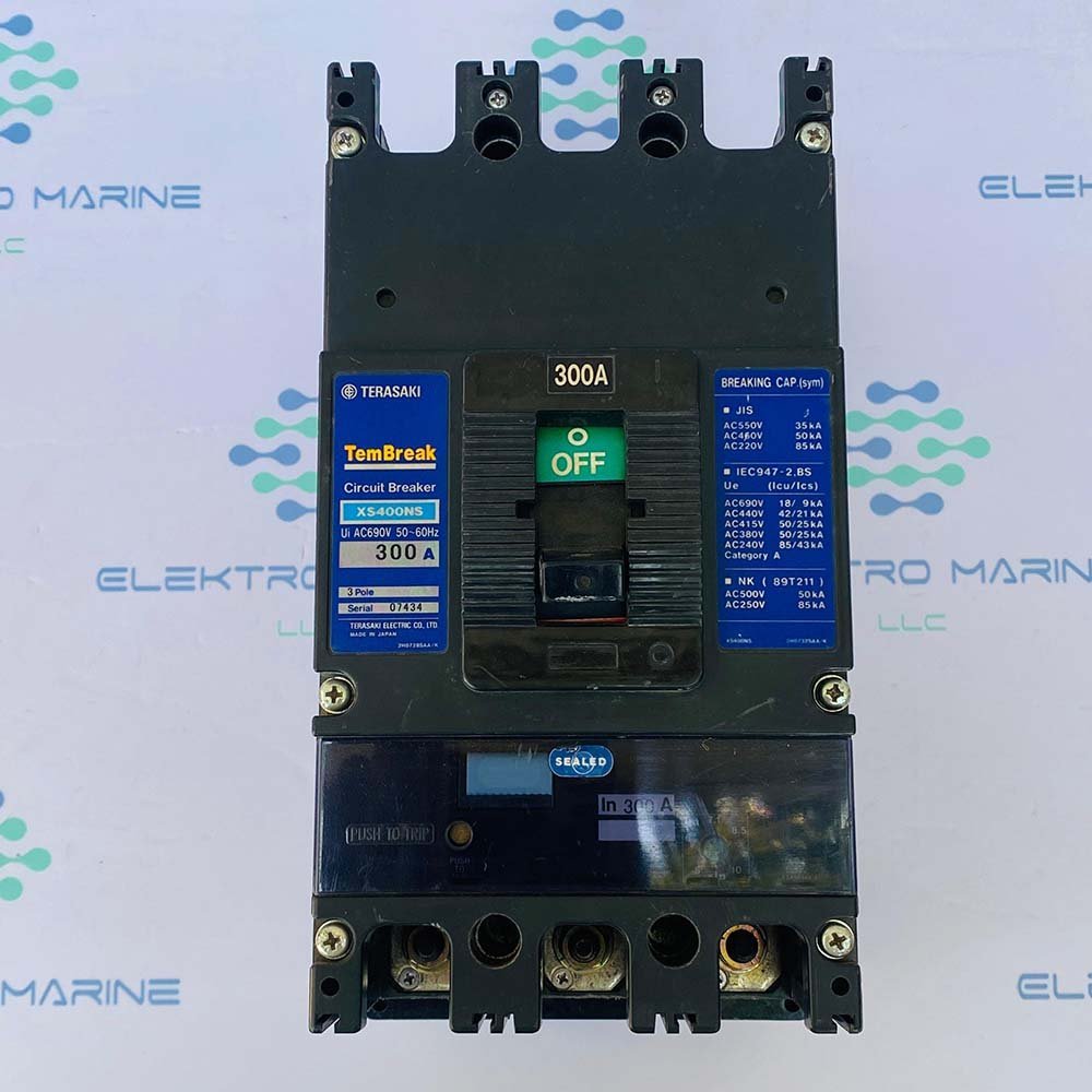 Terasaki XS400NS (Amph-300A) | 3 Pole Circuit Breaker