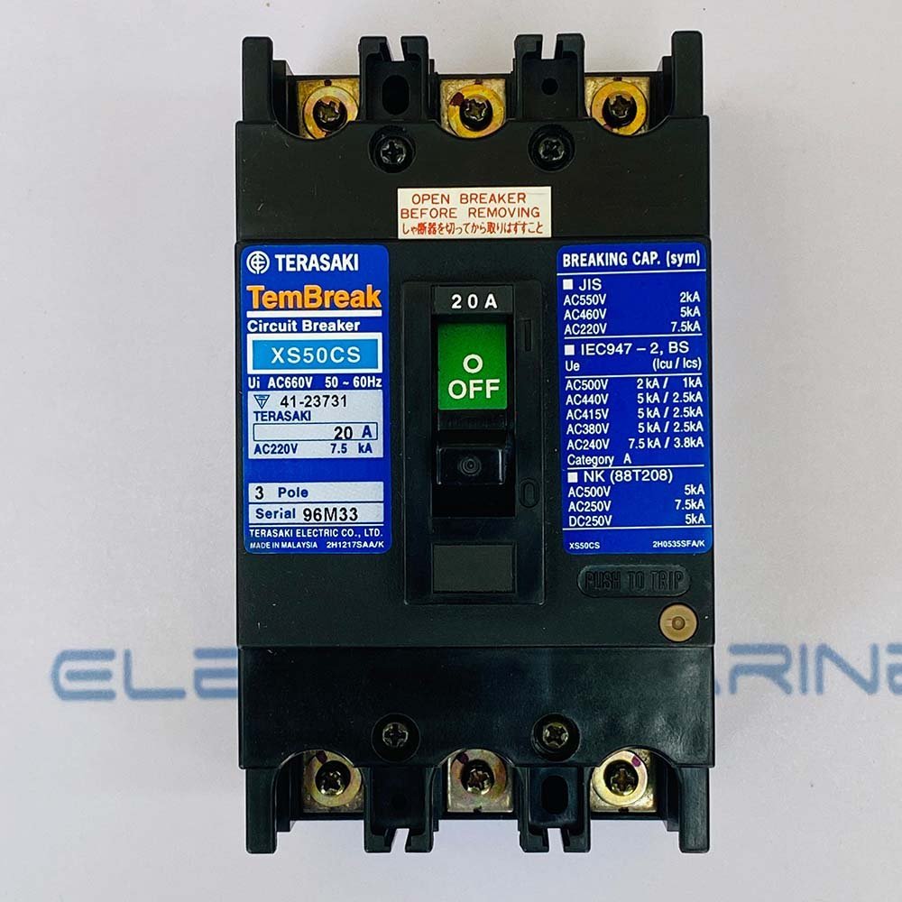 Terasaki XS50CS (Amph-20A) | Circuit Breaker