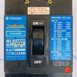 Terasaki XS50NS (Amph-15A) | 3 Pole Circuit Breaker