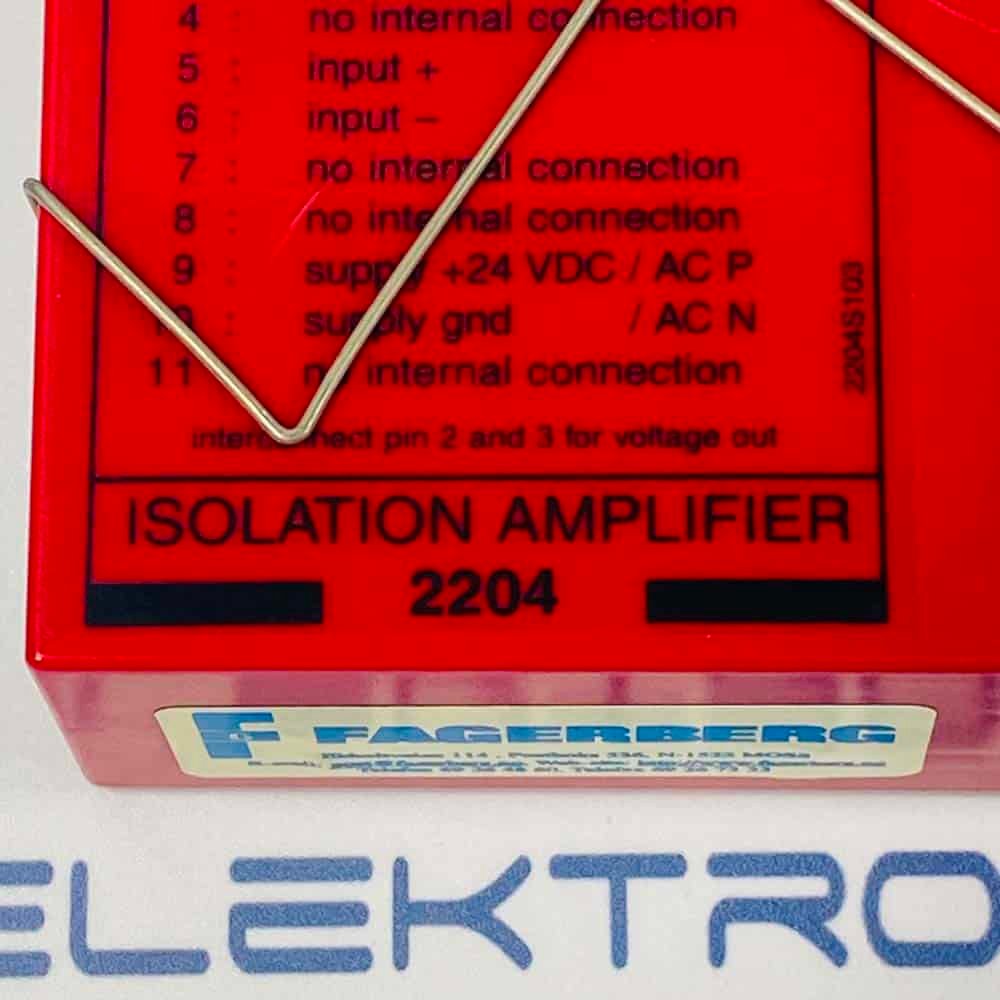 2204 (5) PR Electronics 2204 | Isolation Amplifier