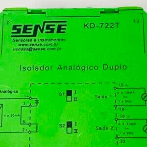 SENSE Sensores KD-722T | Dual-Channel Galvanic Analog Isolator and Duplicator