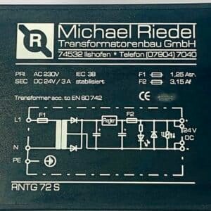 Michael Riedel RNTG 72 S | Regulated Linear Power Supply Module