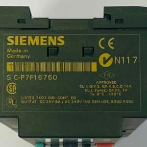Siemens S C-P7F16760 | Extension/Logic Modules