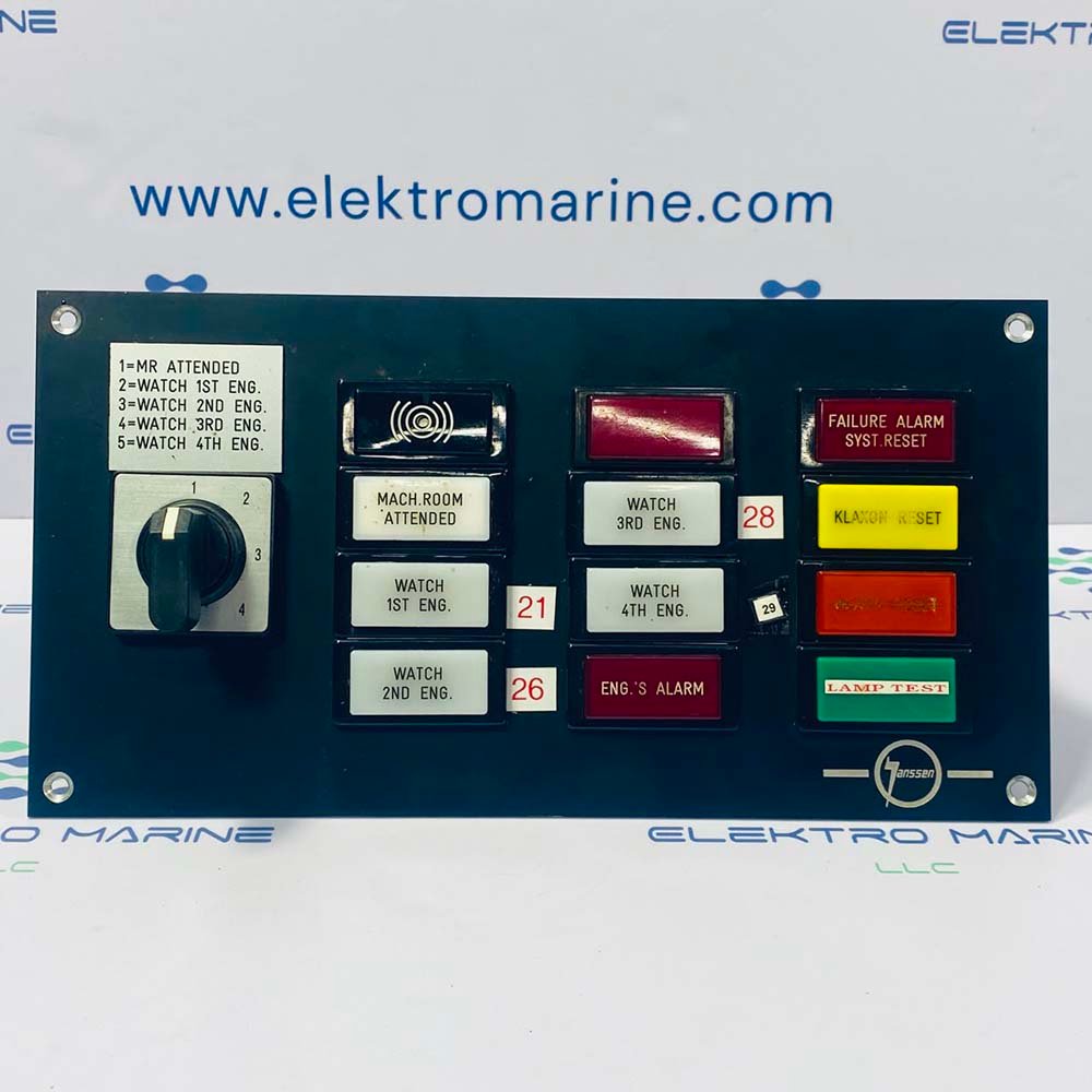 12. Alarm AnnunciatorPanel (1) Anssen Control Alarm Annunciator Panel