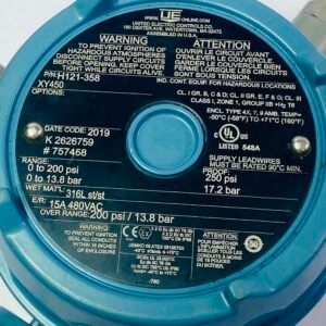 United Electric Control H121-358 XY450 | Range : 0 to 200 psi